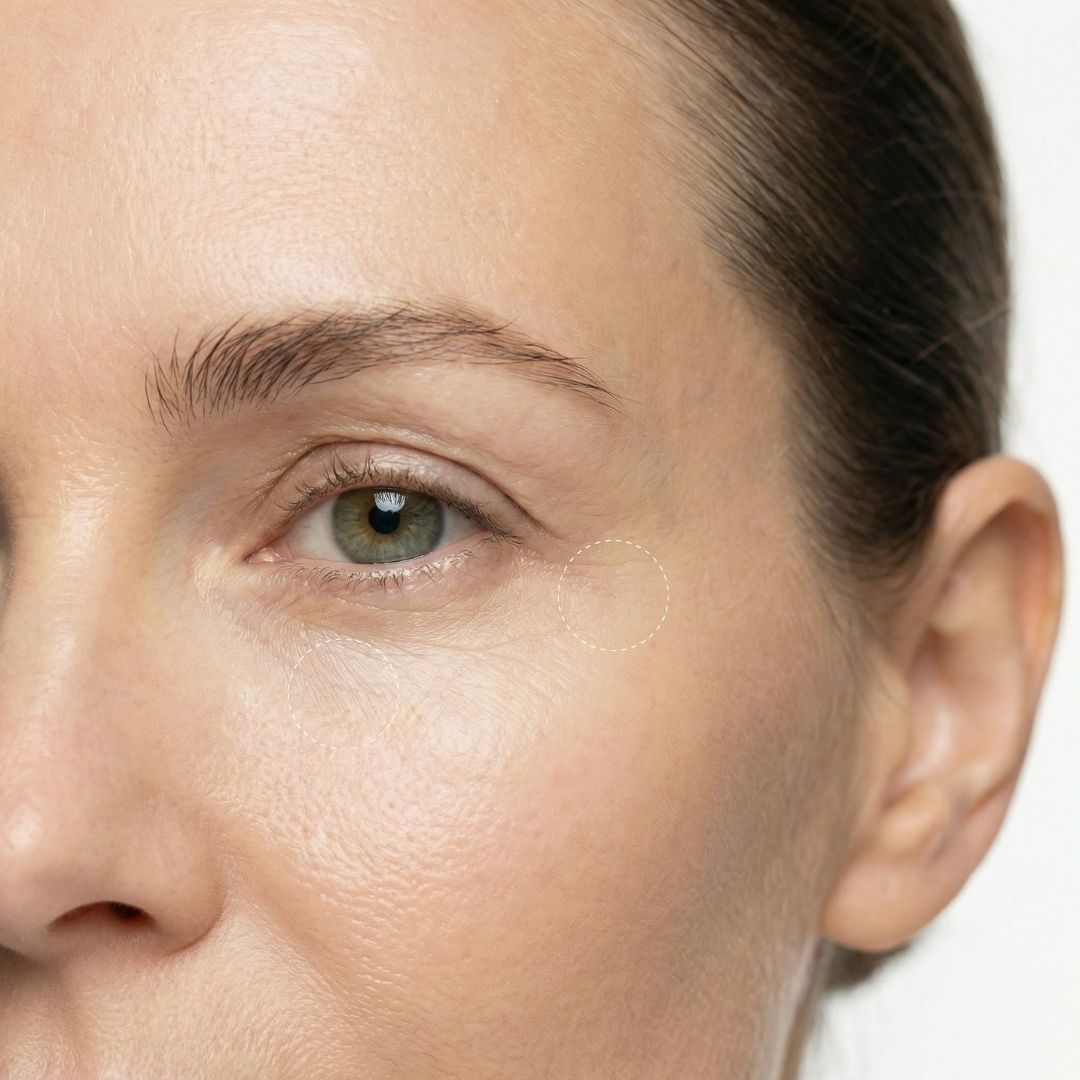 Massage + eye contour gel
